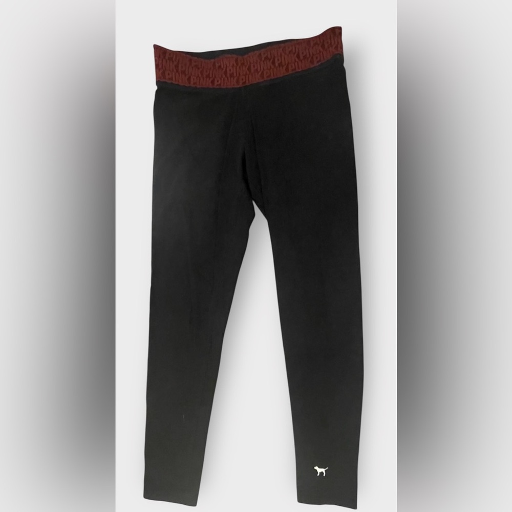 PINK Victoria's Secret Black Yoga Pants